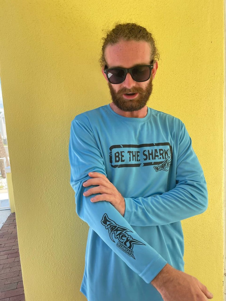 Sharkey’s SPF 50 Long Sleeve "Be the Shark" Shirt