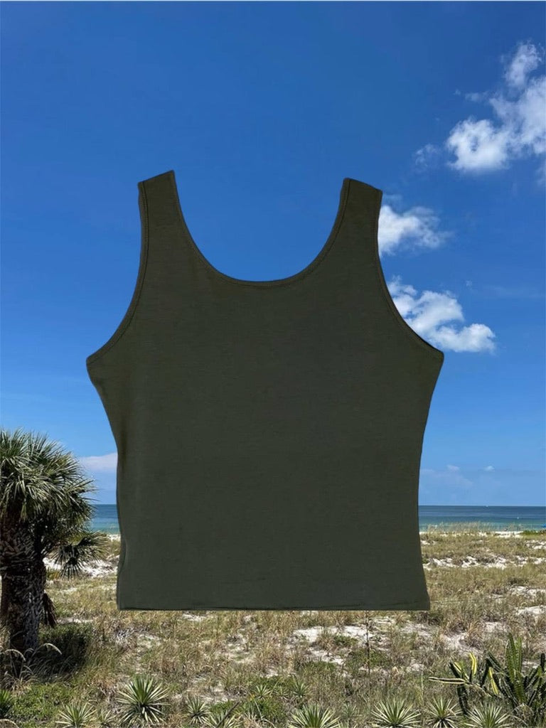 Women’s Lightweight "Be the Shark" Crop Tank Tops