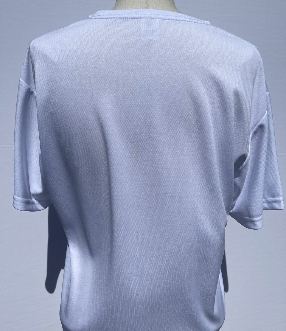 Men's "Be the Shark" T-Shirt by Sharkey's EcoWear - White