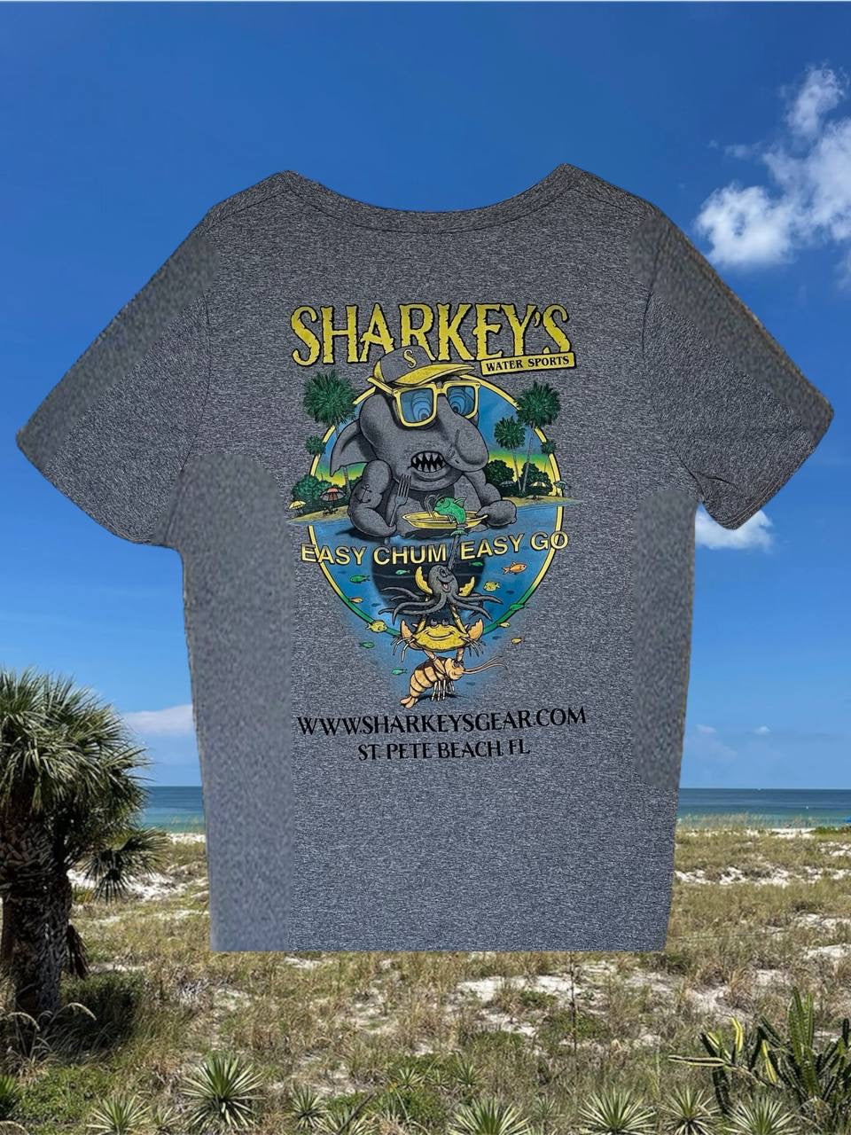 Gray Women's Lightweight Polyester T-Shirt