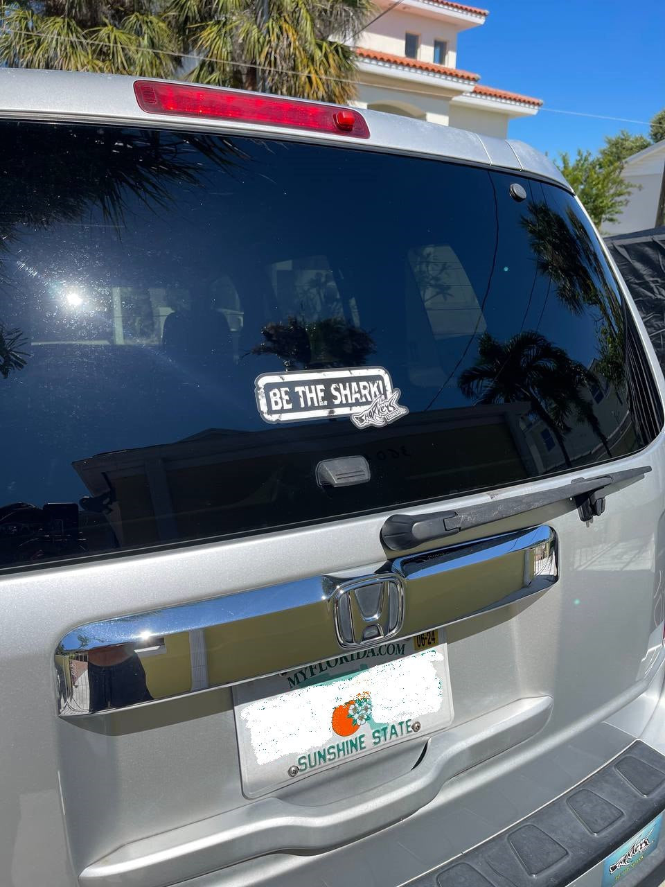 Sharkey’s Sticker, "Be the Shark," 8-Inch Size