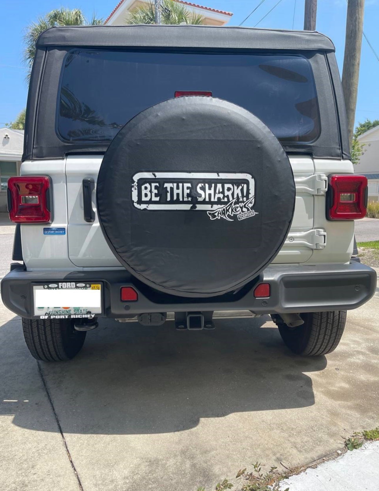 Sharkey’s "Be the Shark" Tire Cover