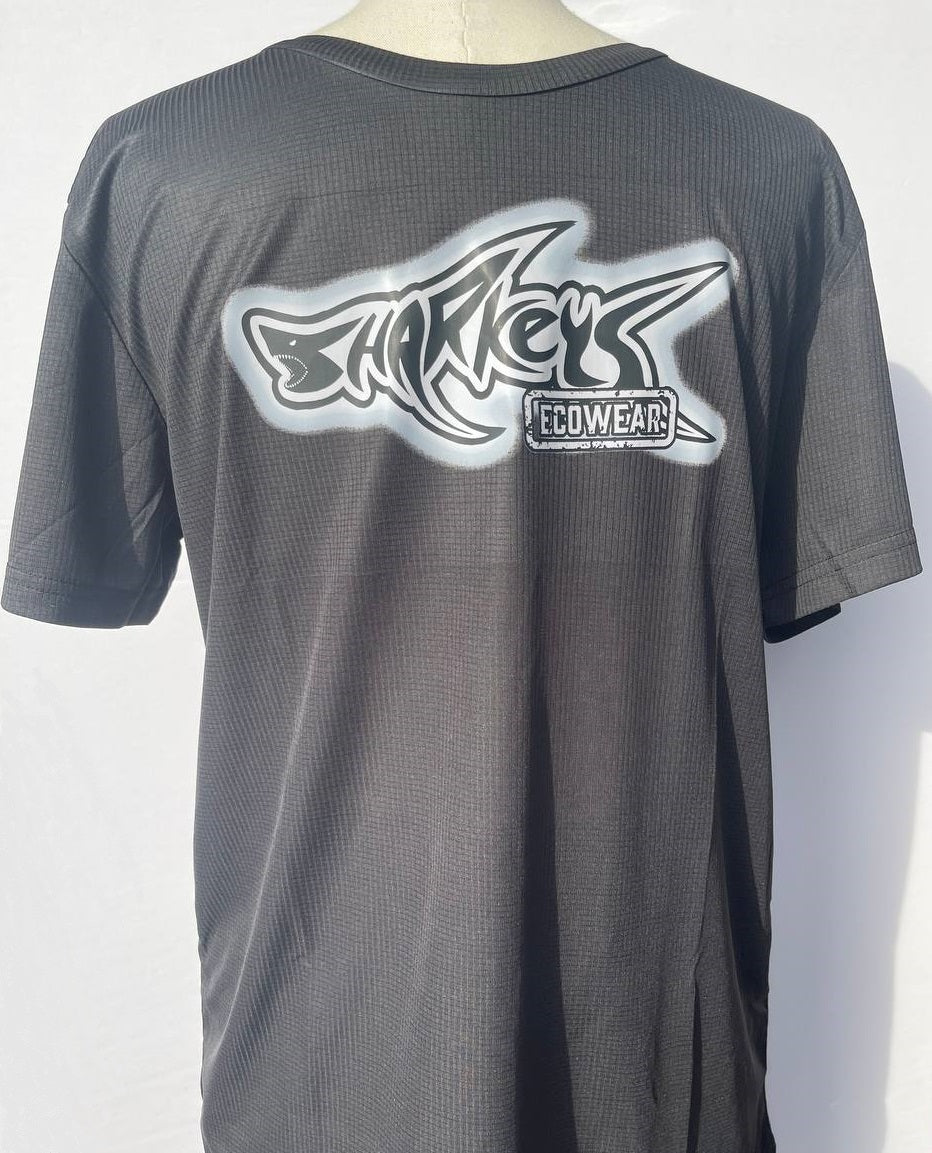 Men's Sharkey's EcoWear Original Black T-Shirt