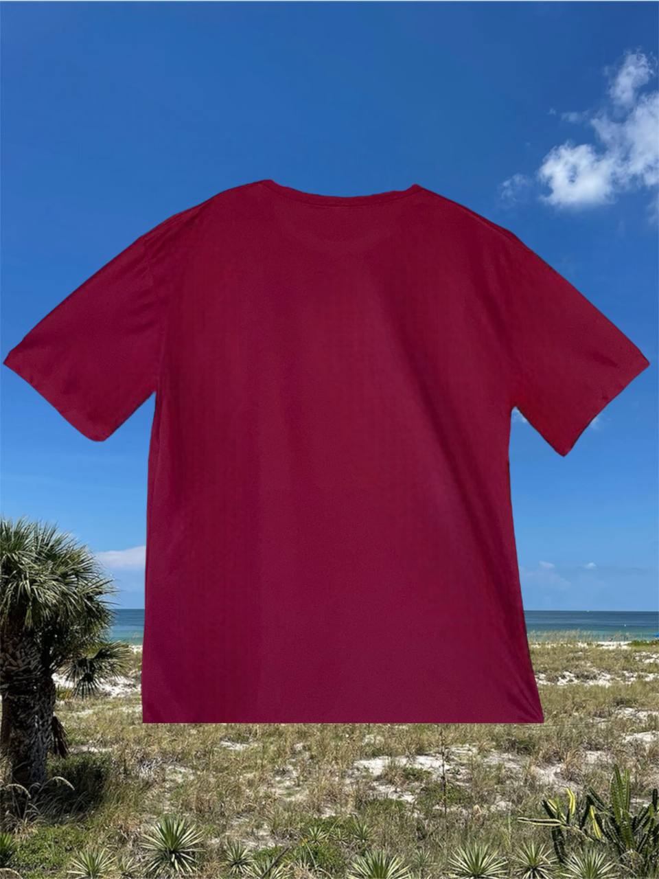 Men's Sharkey's EcoWear "Be the Shark" Red T-Shirt