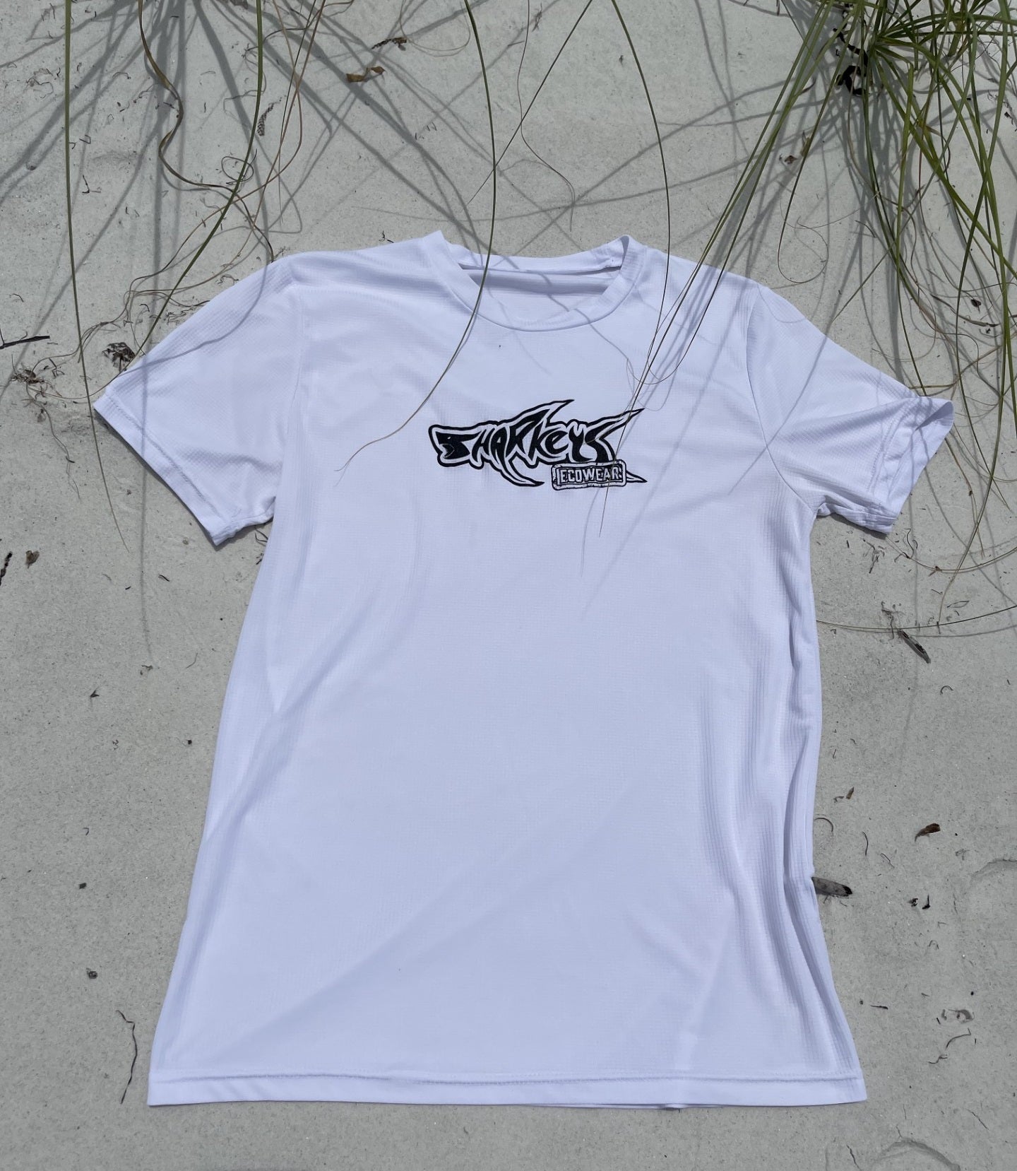 MENS SHARKEY'S ECO-WEAR ORIGINAL WHITE T-SHIRT