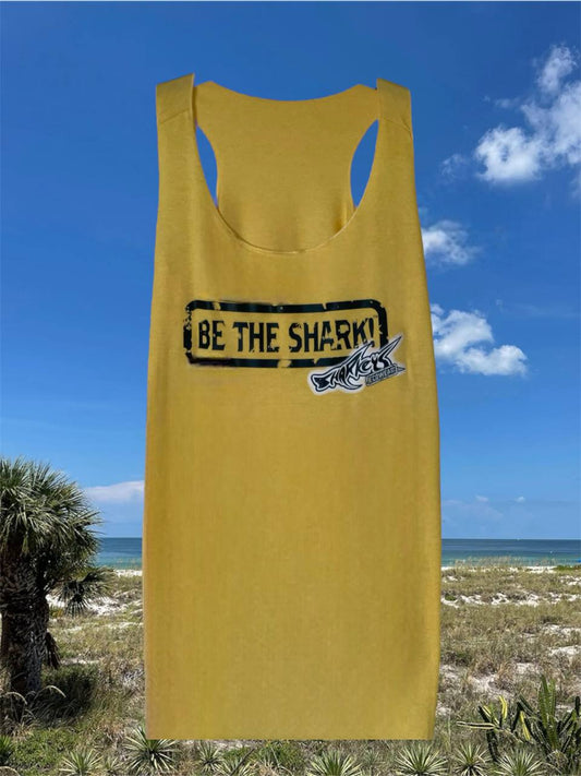 WOMEN'S LIGHTWEIGHT "BE THE SHARK" TANK TOP